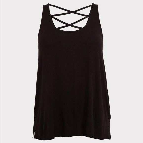 Torrid Tops - Torrid Size 5 NWT Super Soft Scoop Neck Strappy Back Tank